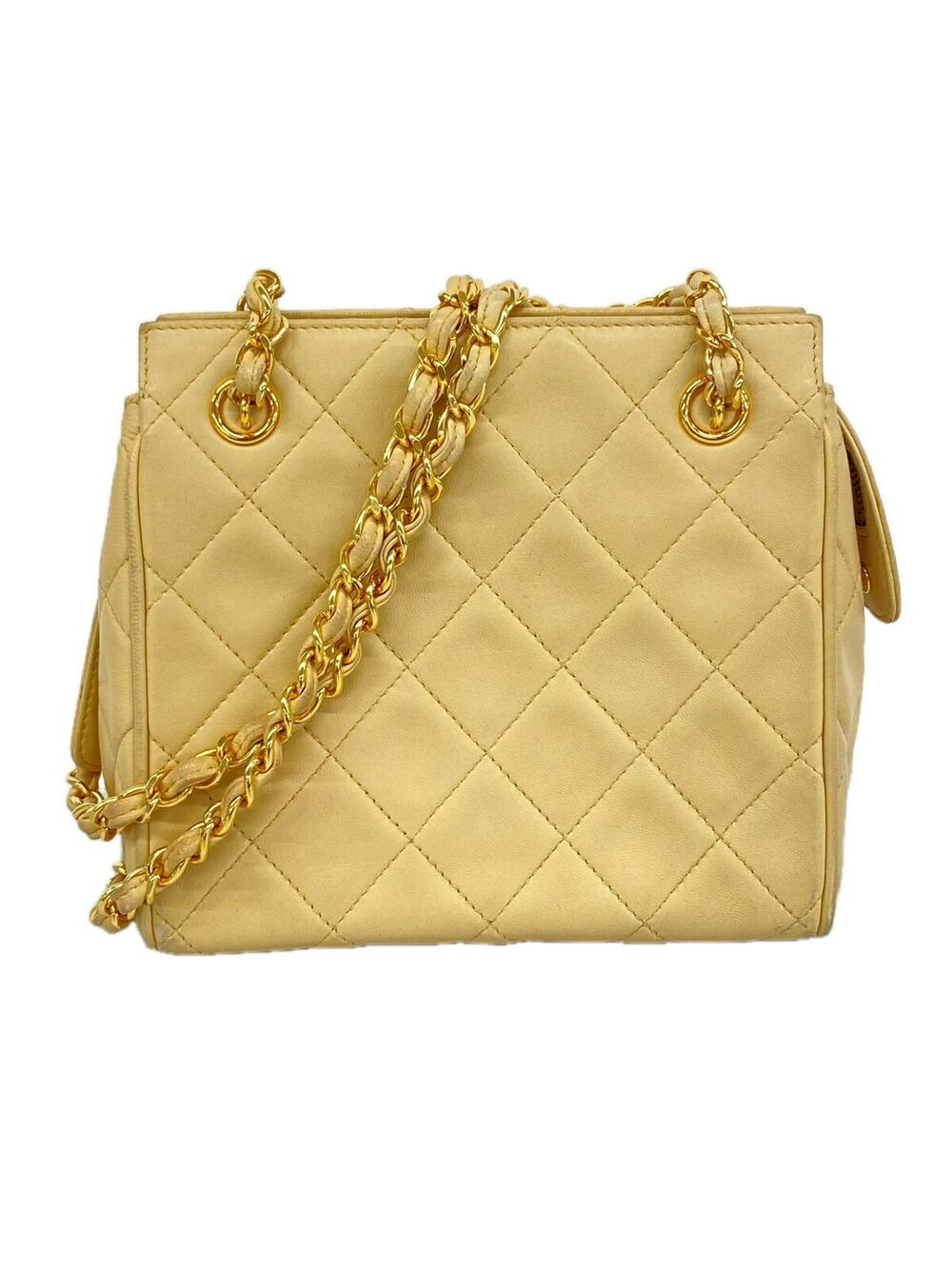 Chanel Vintage Chain Tote Quilted #333079C16B